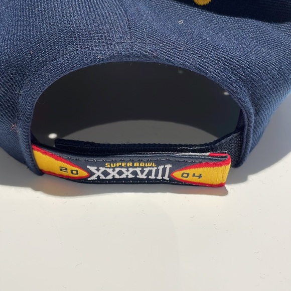 Vintage Super Bowl XXXVIII baseball hat. NWT - Picture 2 of 6